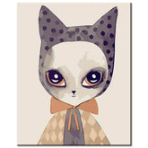 Painting by Numbers Woman Fox